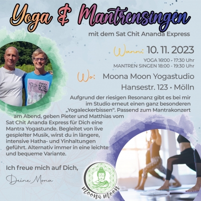 Yoga & Mantra Singen mit dem Sat Chit Ananda Express